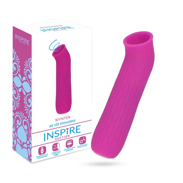 Inspire suction wynter air clit stimulator sex toy purple sucking stimulator
