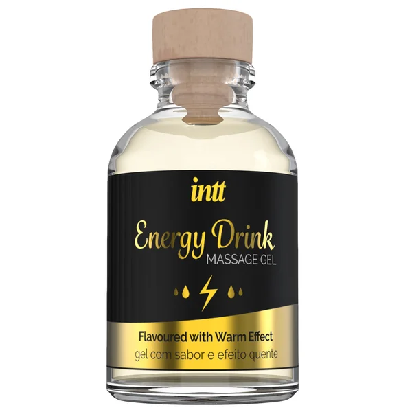 Intt Flavoured Warming Massage Gel - Energy Drink