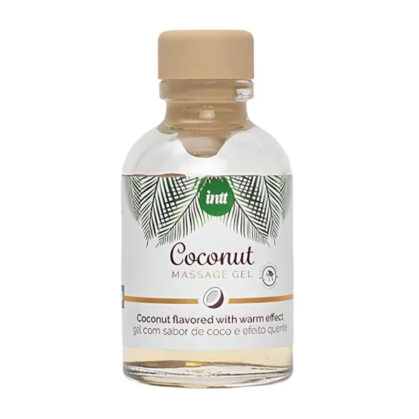 Intt Flavoured Warming Vegan Massage Gel - Coconut