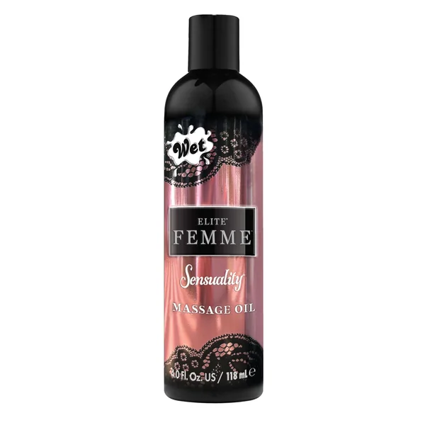 Inttimo by Wet Massage Oil - Sensuality - 4 Fl. Oz.- 120ml