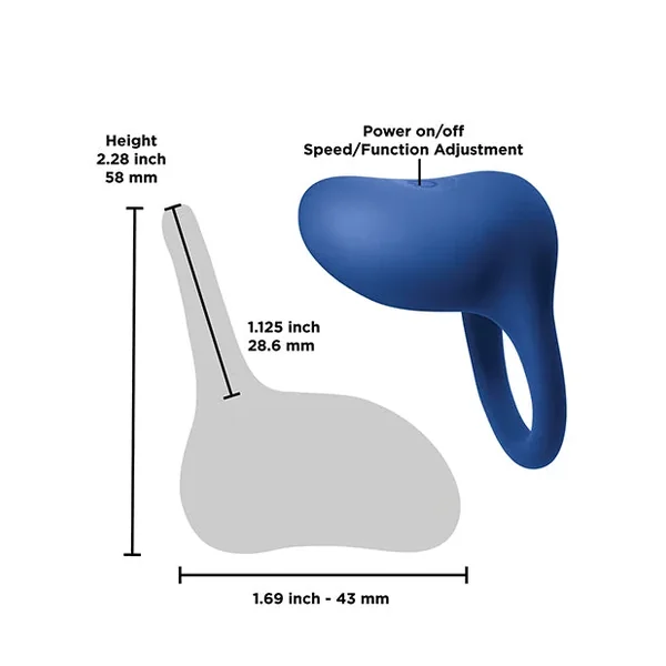 Inya Regal Rechargeable Vibrating Ring