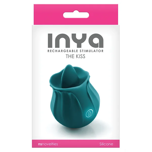 INYA The Kiss Rechargeable Stimulator - Dark Teal