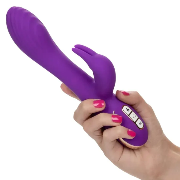 Jack Rabbit® Signature Heated Silicone Rotating G Vibrator