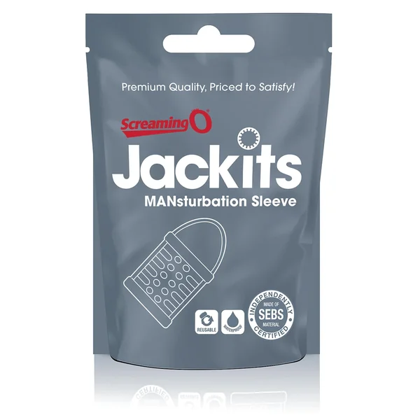 Jackits Mansturbation Sleeve - 24 Count Candy Bowl - Clear