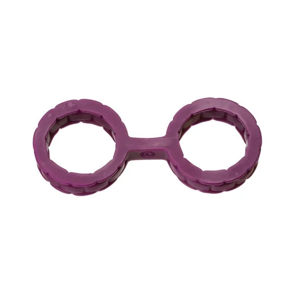 Japanese Bondage Silicone Cuffs Small – Purple
