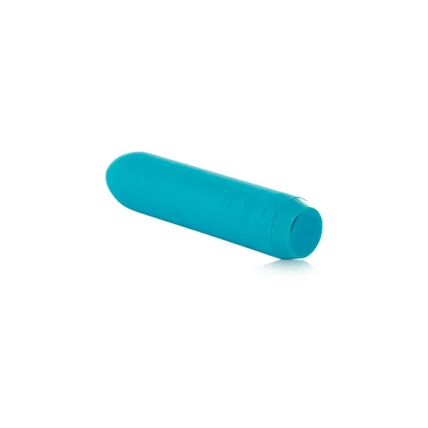 Je Joue Classic Bullet Vibrator Rechargeable Silicone Vibe with Finger Sleeve, Teal