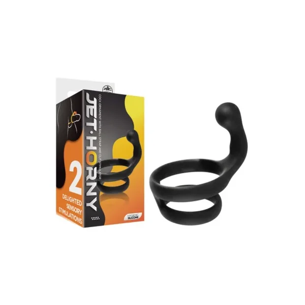 Jet Horny Silicone Cock Cage 2