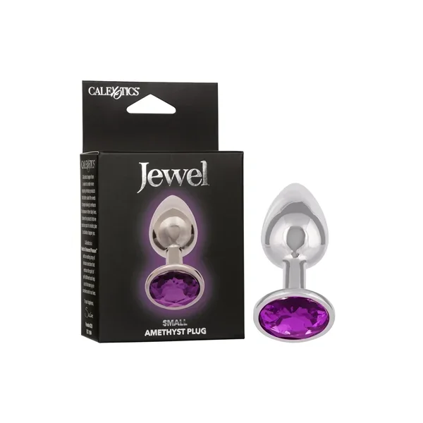 Jewel Small Amethyst Plug
