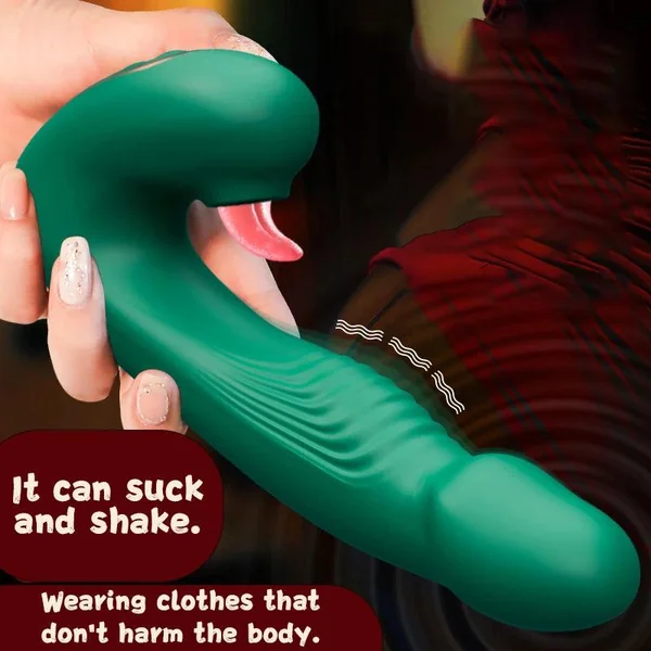 JIUAI 10-Mode Sucking & Vibration Stimulator