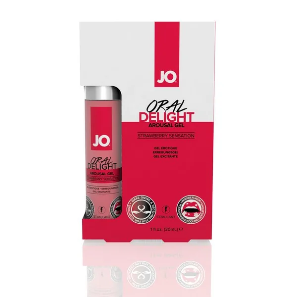 JO ORAL DELIGHT STRAWBERRY SENSATION 1 OZ