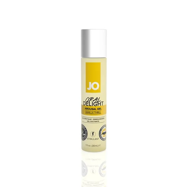 JO ORAL DELIGHT VANILLA THRILL 1 OZ (Out Mid Jul)