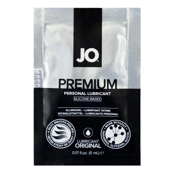 JO Premium Original Silicone-Based Lubricant 5ml Sachet