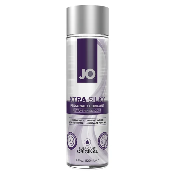JO XTRA SILKY ULTRA-THIN SILICONE LUBRICANT 4FL OZ
