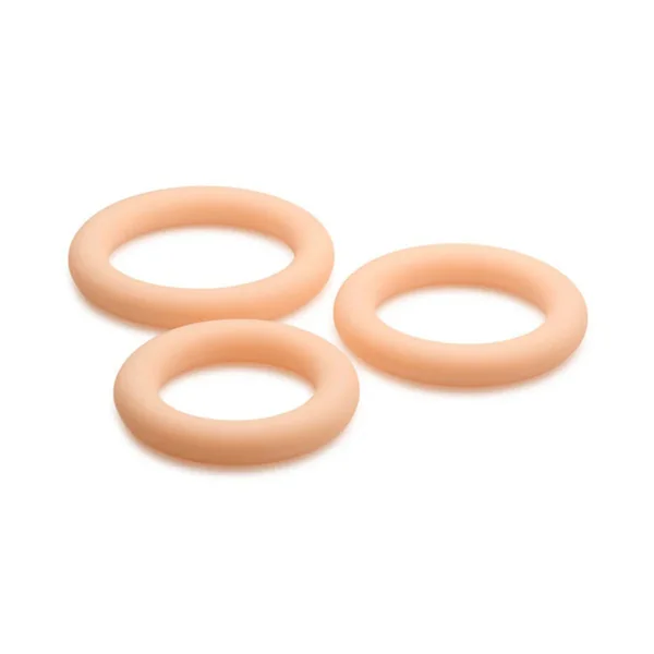 Jock Silicone Cock Ring Set in - Light