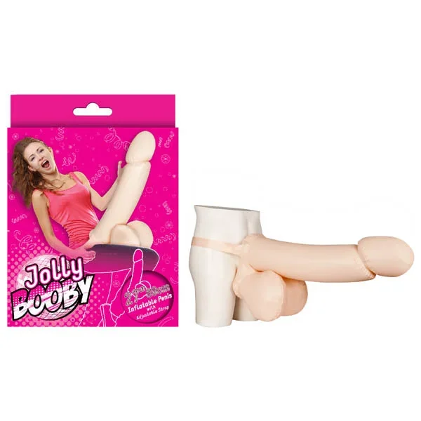 Jolly Booby – Inflatable Penis – Inflatable 68 cm Penis with Adjustable Strap