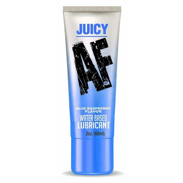 JUICY AF LUBE BLUE RASPBERRY 2 OZ