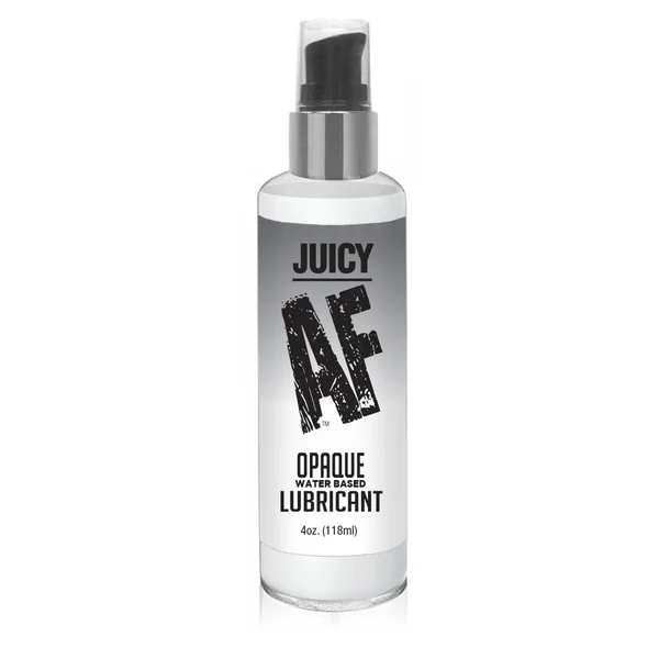 Juicy Af Water-Based Creamy White Opaque Lubricant - 4 Oz