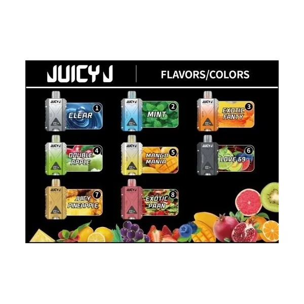 Juicy J 7K Disposables Juicy Exotic Fanty