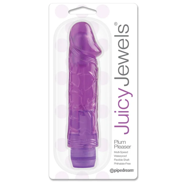 Juicy Jewels - Plum Pleaser 6" Vibrator