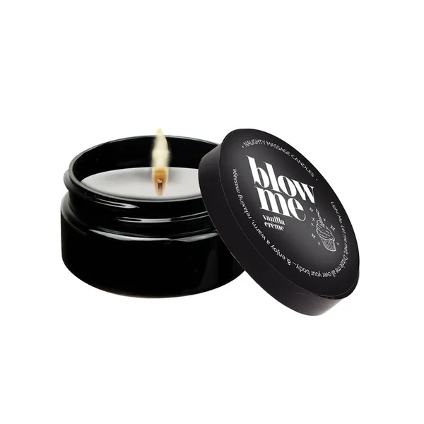 Kama Sutra Mini Massage Candle – 2 oz Blow Me