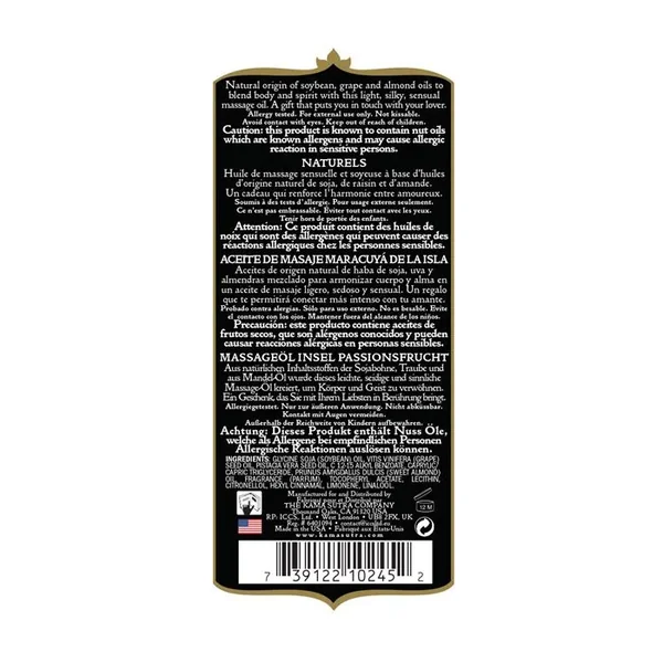 Kama Sutra Naturals Massage Oil – Island Passion Berry