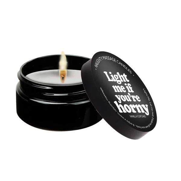 Kama Sutra – Naughty Massage Candle 1.7oz – Vanilla Crème