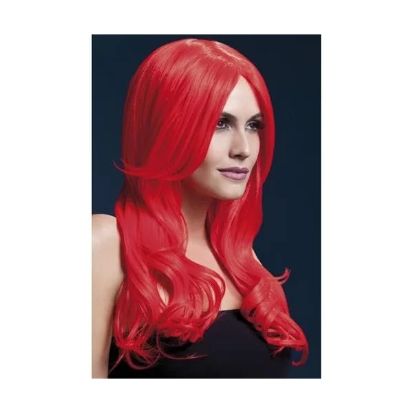 Khloe Wig - Neon Red