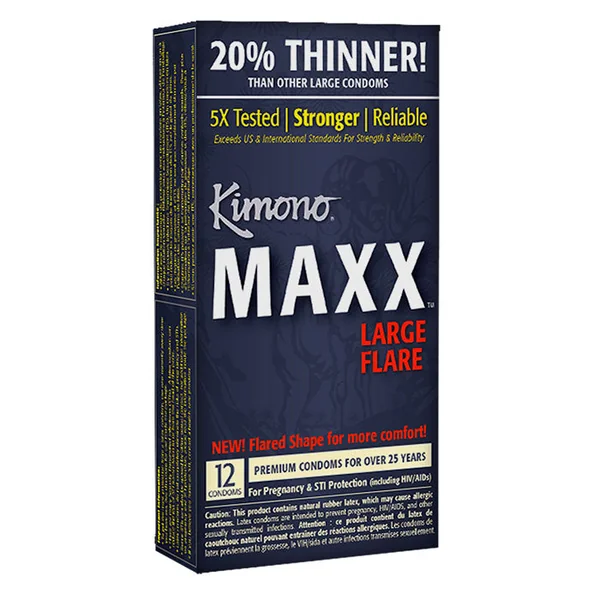Kimono Micro Thin Maxx Large Flare Condoms