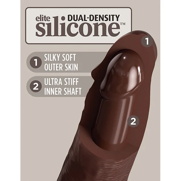 King Cock Elite 7" Dual Density Silicone Cock