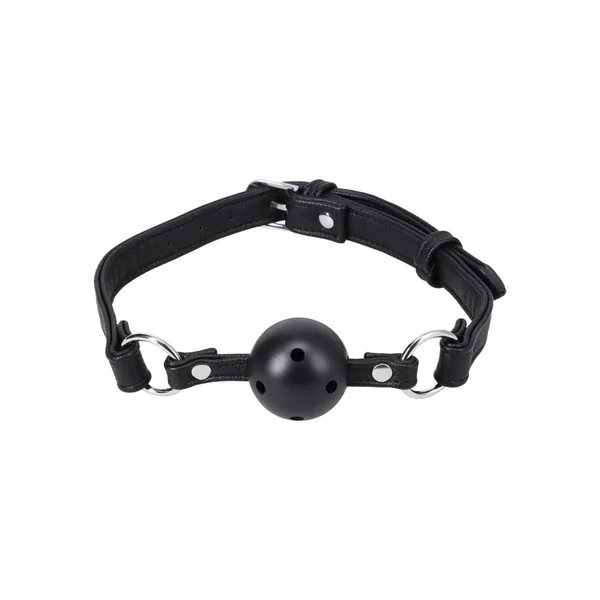 KINK CURIOUS BALL GAG & NIPPLE CLAMPS SET BLACK