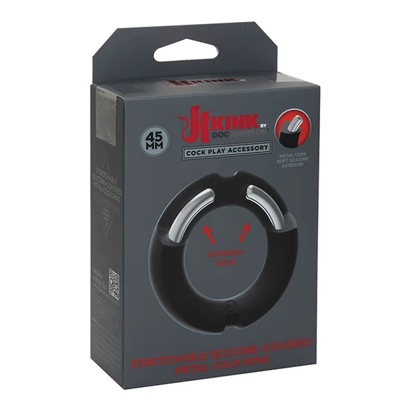 KINK SILICONE-COVERED METAL C-RING 45MM