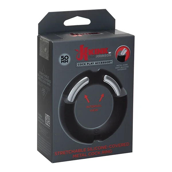 KINK SILICONE-COVERED METAL C-RING 50MM