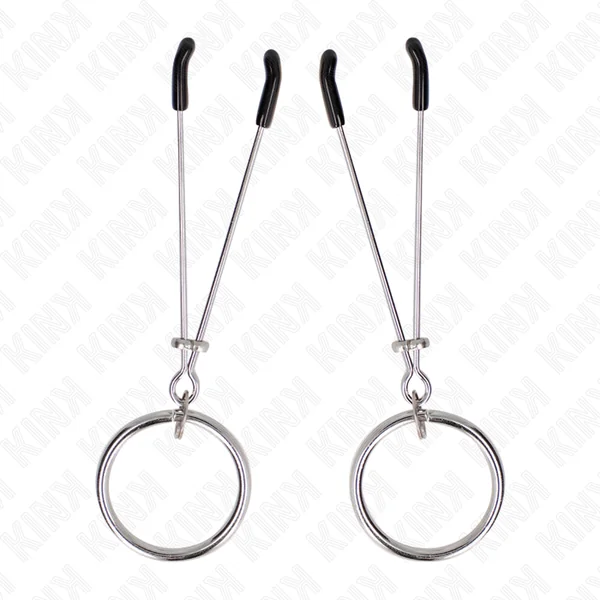 KINK - THIN NIPPLE CLAMPS WITH O-RING 7 CM