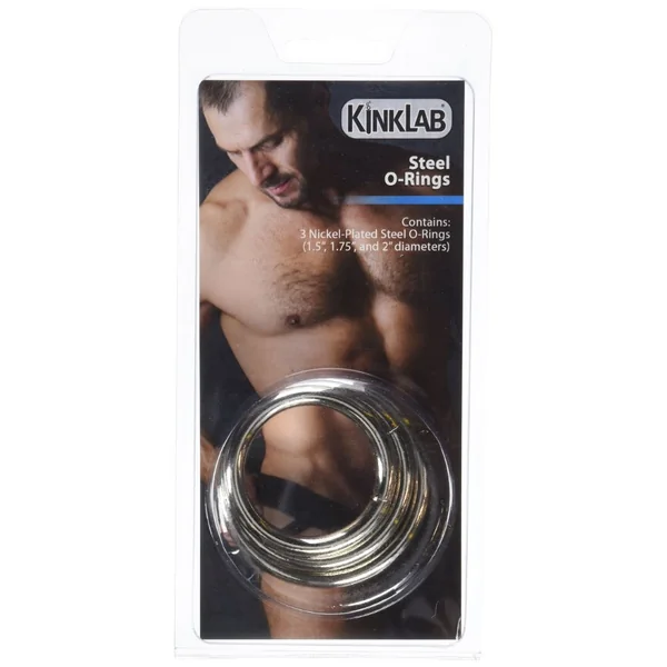 Kinklab Steel O’Rings – 3 Pack cockrings