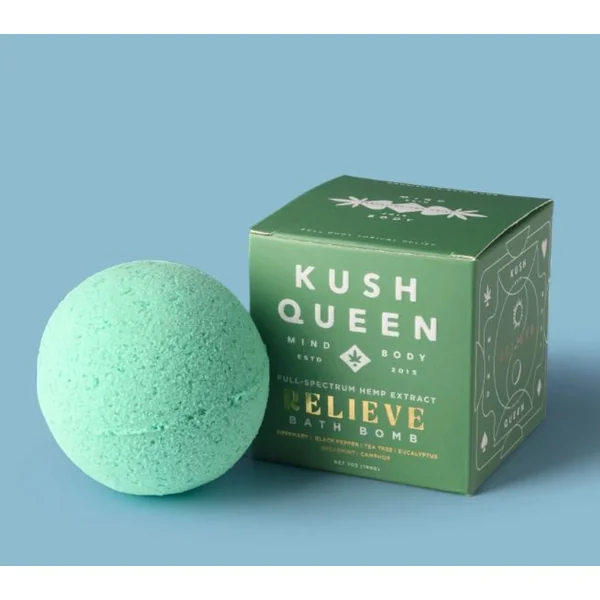 KUSH QUEEN BATH BOMB RELEIVE 250MG