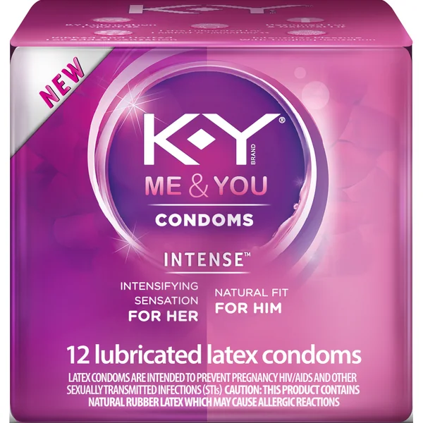 KY INTENSE LUBRICATED 12 CT