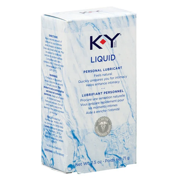 K-y Natural Feeling Liquid - 2.5 Oz