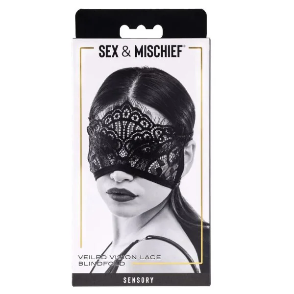 LACE VEILED VISION BLINDFOLD