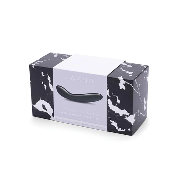 Le Wand Crystal G-Wand Stimulator - Black Obsidian