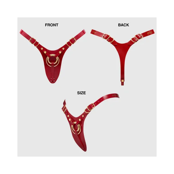 Leatherette Harness Fabulous by Strap-on-Me