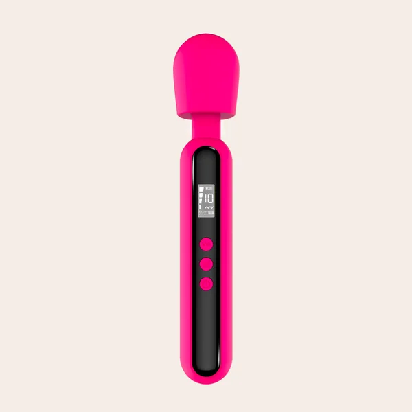 LED Display Wand Massager