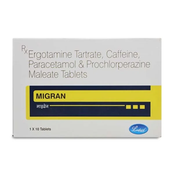LEEFORD MIGRAN TABLET (10 TABLETS)