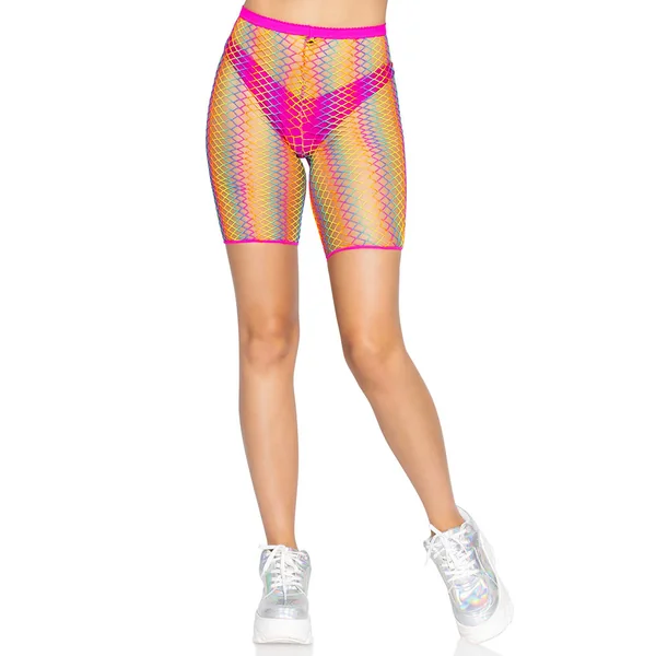 Leg Avenue – Short Ombre Fishnet – Rainbow