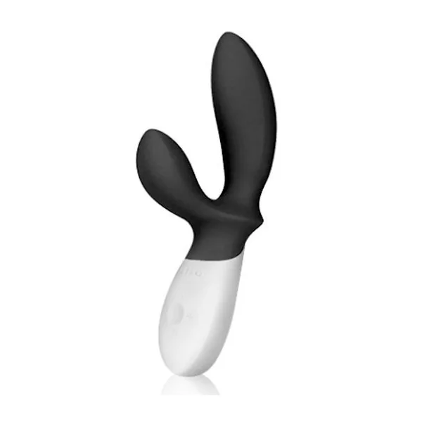 Lelo loki wave prostate massager obsidian black sex toy anal plug rabbit dildo
