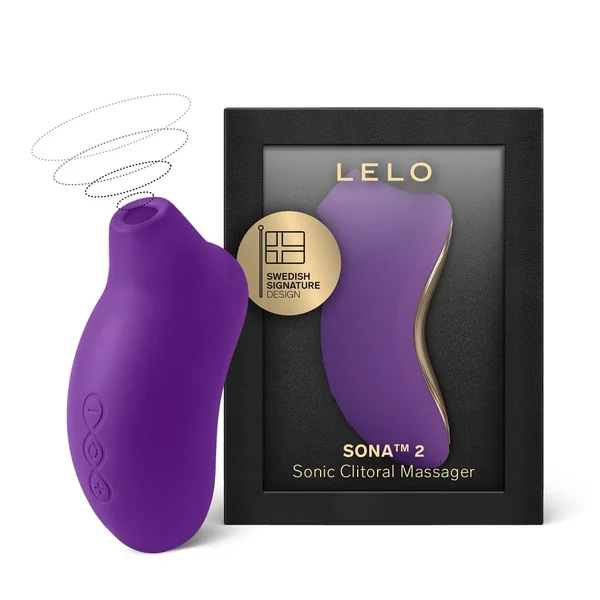 LELO SONA 2 Sonic Clitoral Massager – Purple