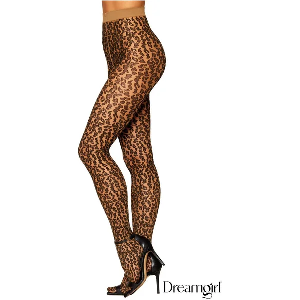 Leopard Pantyhose by Dreamgirl