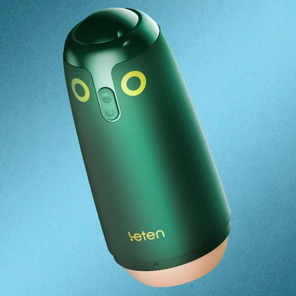 Leten Green Bird Male Masturbator Cup