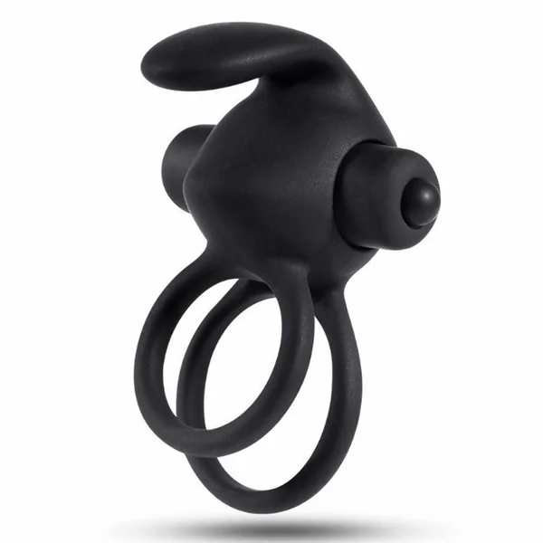Leto Vibrating Tongue Dual Cock & Ball Ring