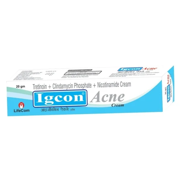 LIFECOM PHARMACEUTICALS IGCON ACNE CREAM (20g)