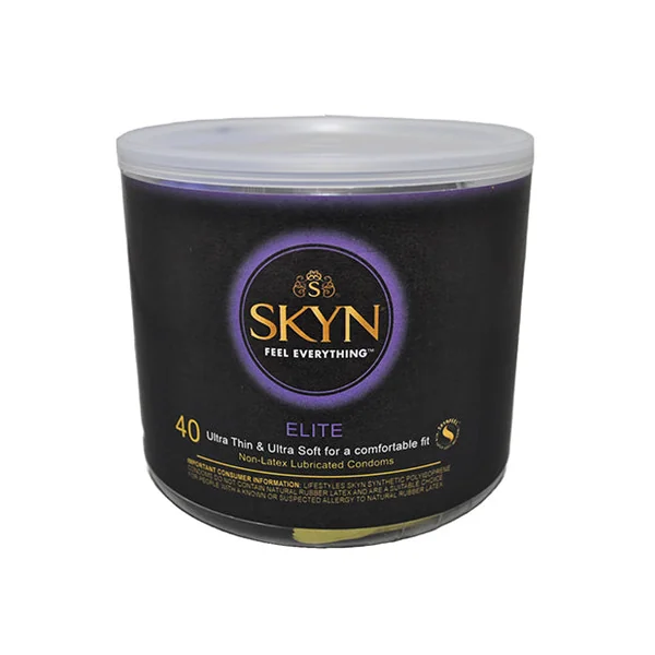 Lifestyles Elite Skyn Condom - Bowl Of 40